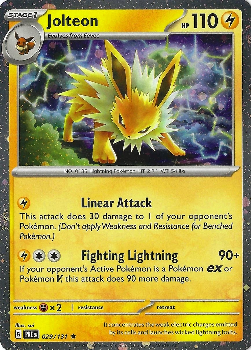 Jolteon - 029/131 (Cosmos Holo) [MCAP - 029/131]
