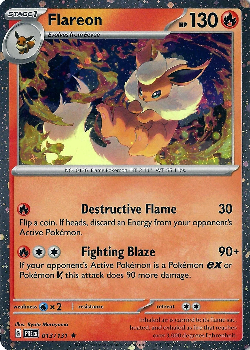 Flareon - 013/131 (Cosmos Holo) [MCAP - 013/131]