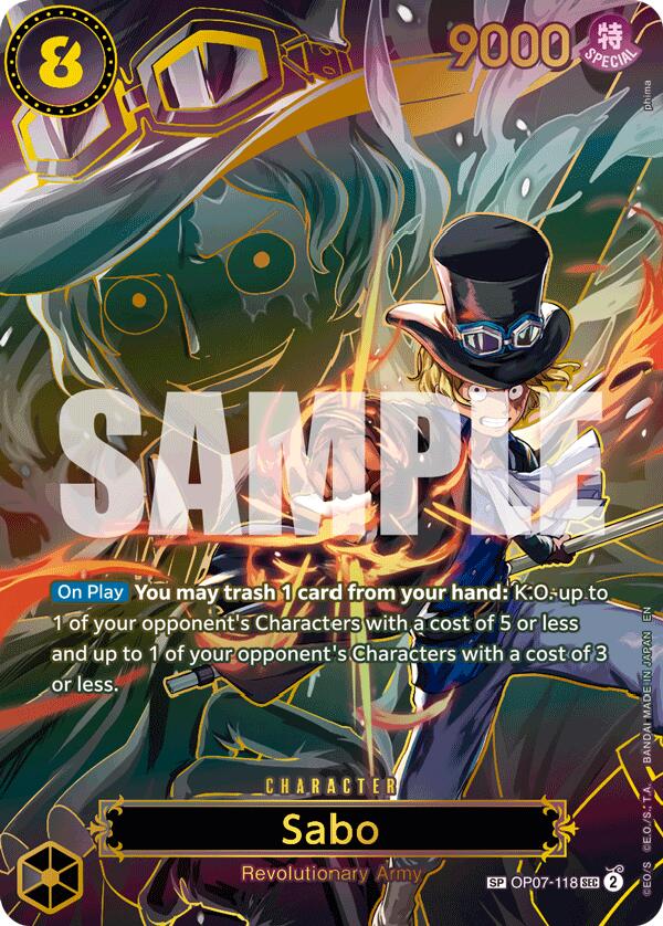 Sabo - OP07-118 (SP) [OP13 - OP07-118]