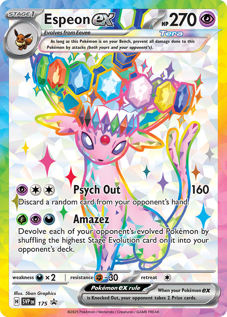 Espeon ex - 175 [SVP - SVP 175]
