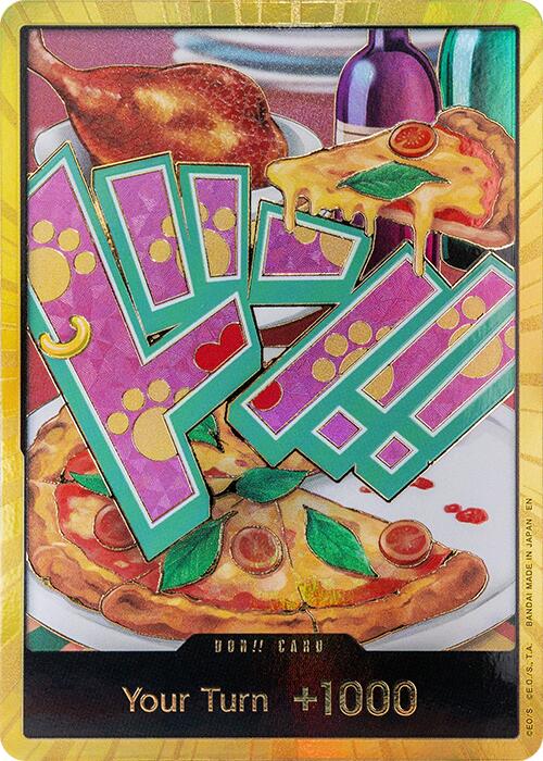 DON!! Card (Bonney) (Gold) [PRB-02]