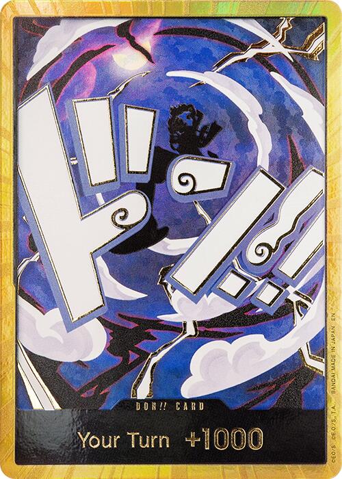 DON!! Card (GEAR5 Luffy) (Gold) [PRB-02]