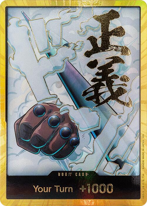 DON!! Card (Smoker) (Gold) [PRB-02]