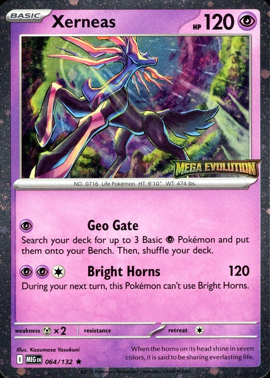 Xerneas (Mega Evolution Stamped) [MCAP - 064/132]