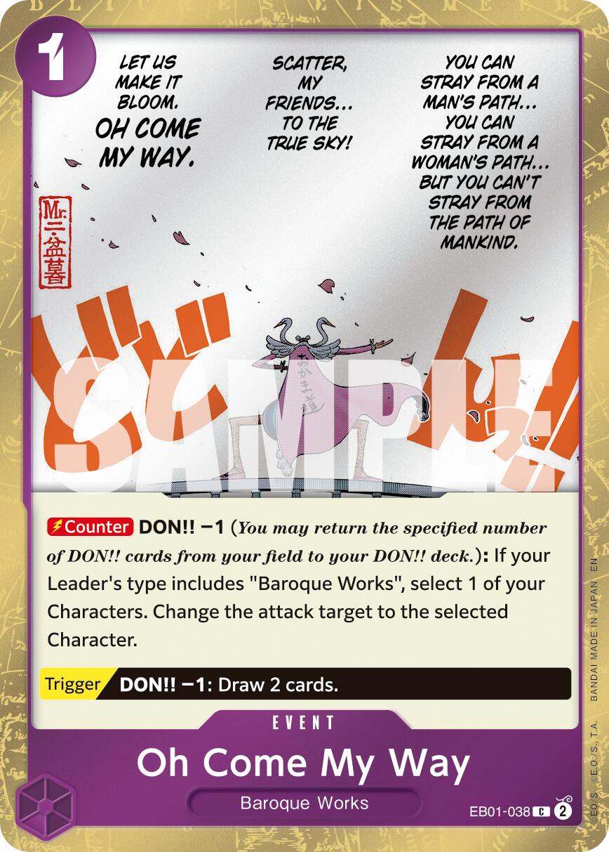 Oh Come My Way (Pirate Foil) [PRB-02 - EB01-038]