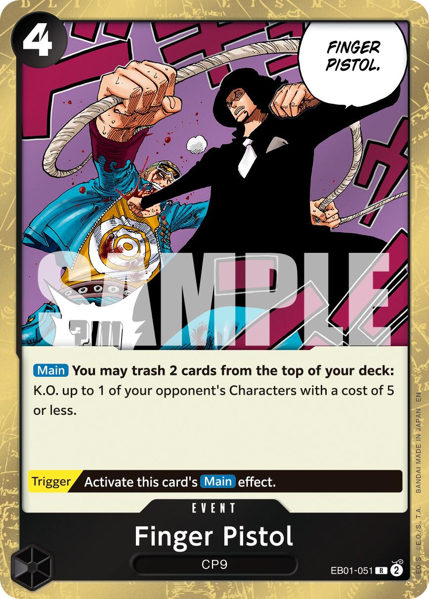Finger Pistol (Reprint) [PRB-02 - EB01-051]