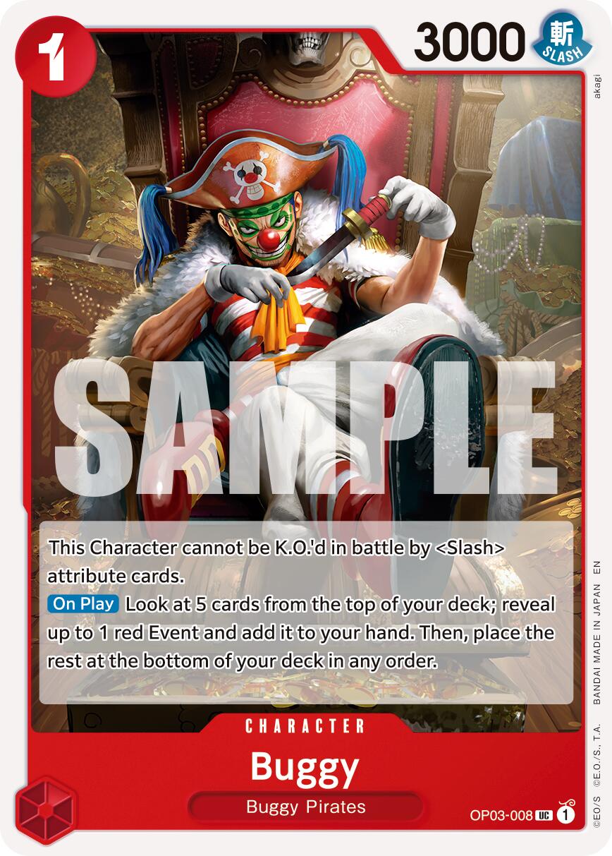 Buggy - OP03-008 (Reprint) [PRB-02 - OP03-008]