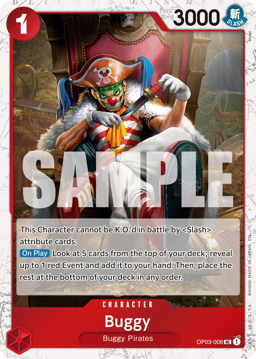 Buggy - OP03-008 (Pirate Foil) [PRB-02 - OP03-008]
