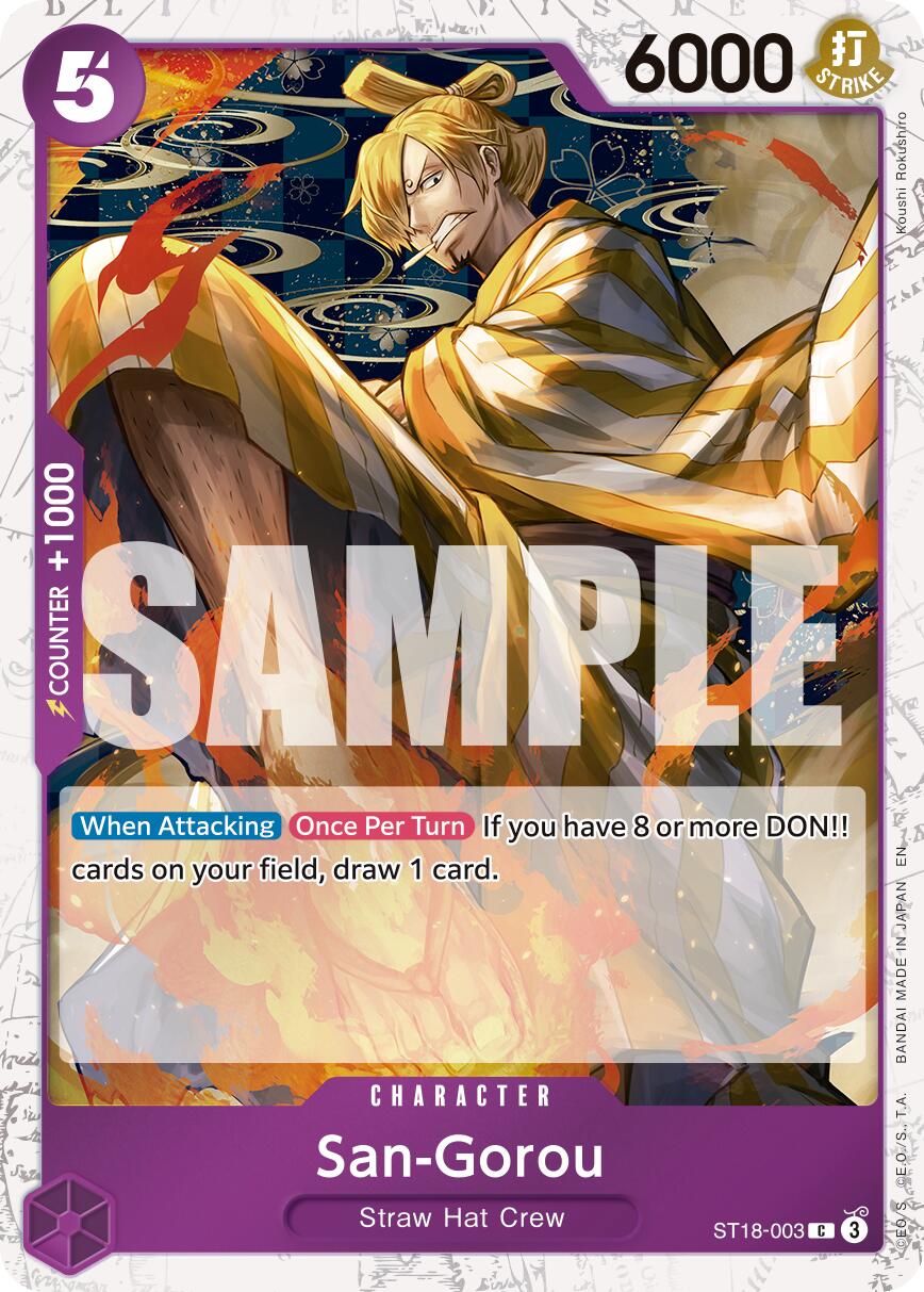 San-Gorou (Pirate Foil) [PRB-02 - ST18-003]