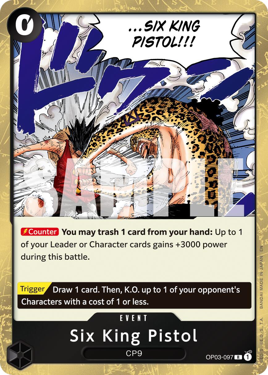 Six King Pistol (Reprint) [PRB-02 - OP03-097]