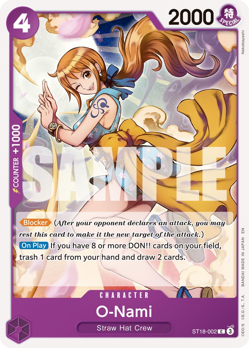 O-Nami (Reprint) [PRB-02 - ST18-002]