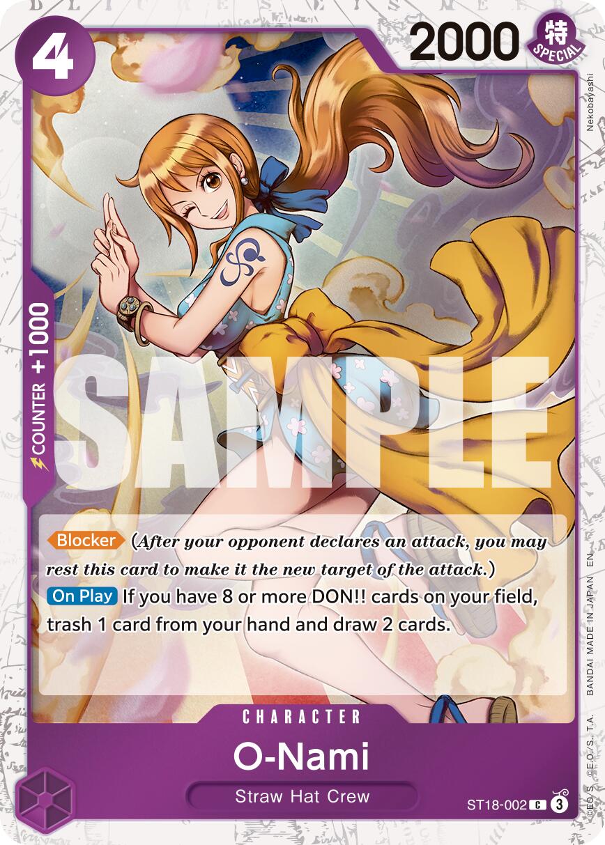 O-Nami (Pirate Foil) [PRB-02 - ST18-002]