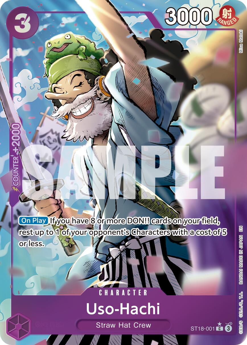 Uso-Hachi (Alternate Art) [PRB-02 - ST18-001]