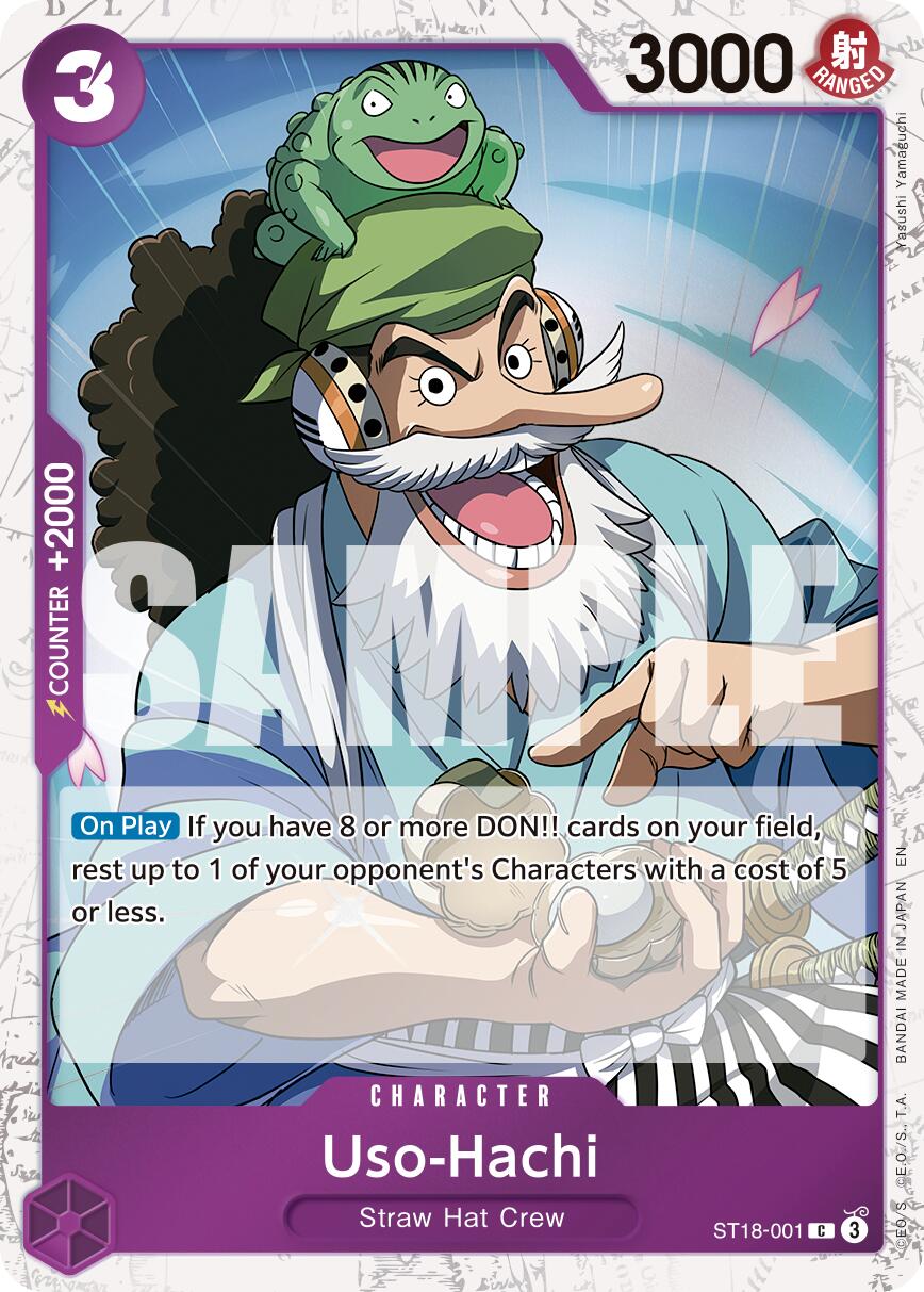 Uso-Hachi (Pirate Foil) [PRB-02 - ST18-001]