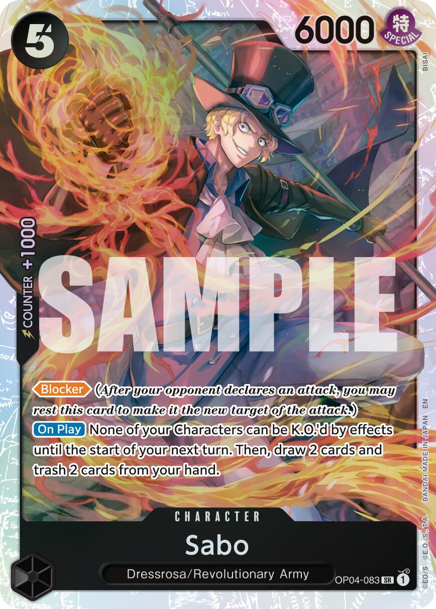 Sabo - OP04-083 (Reprint) [PRB-02 - OP04-083]