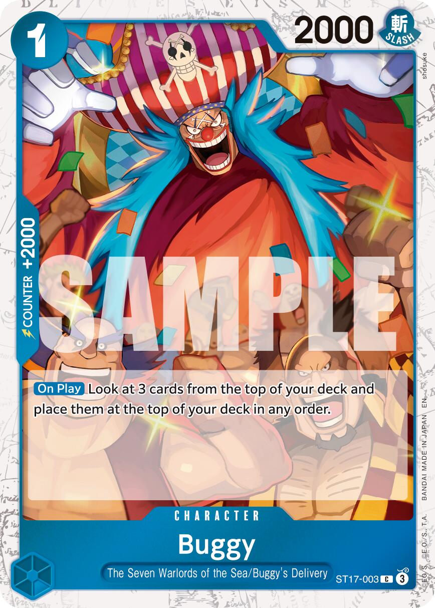 Buggy - ST17-003 (Pirate Foil) [PRB-02 - ST17-003]