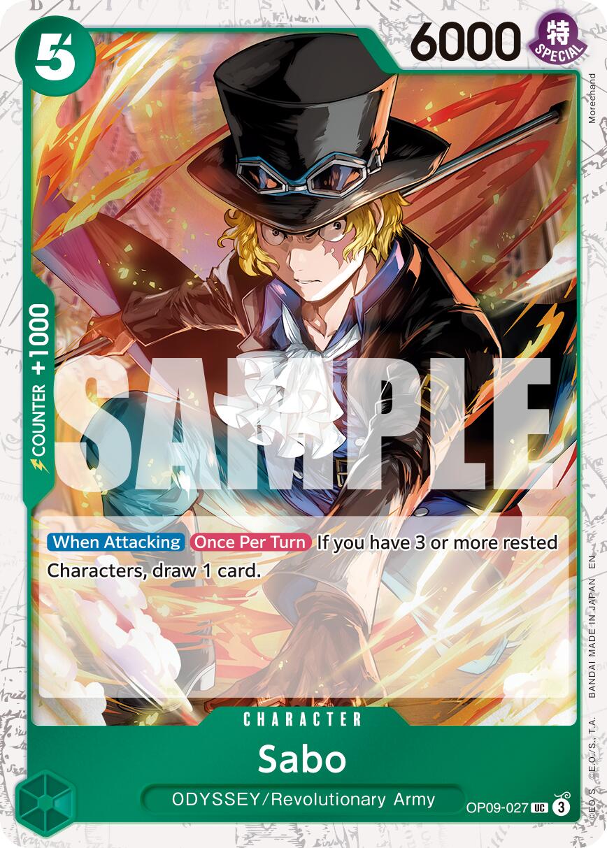 Sabo - OP09-027 (Pirate Foil) [PRB-02 - OP09-027]