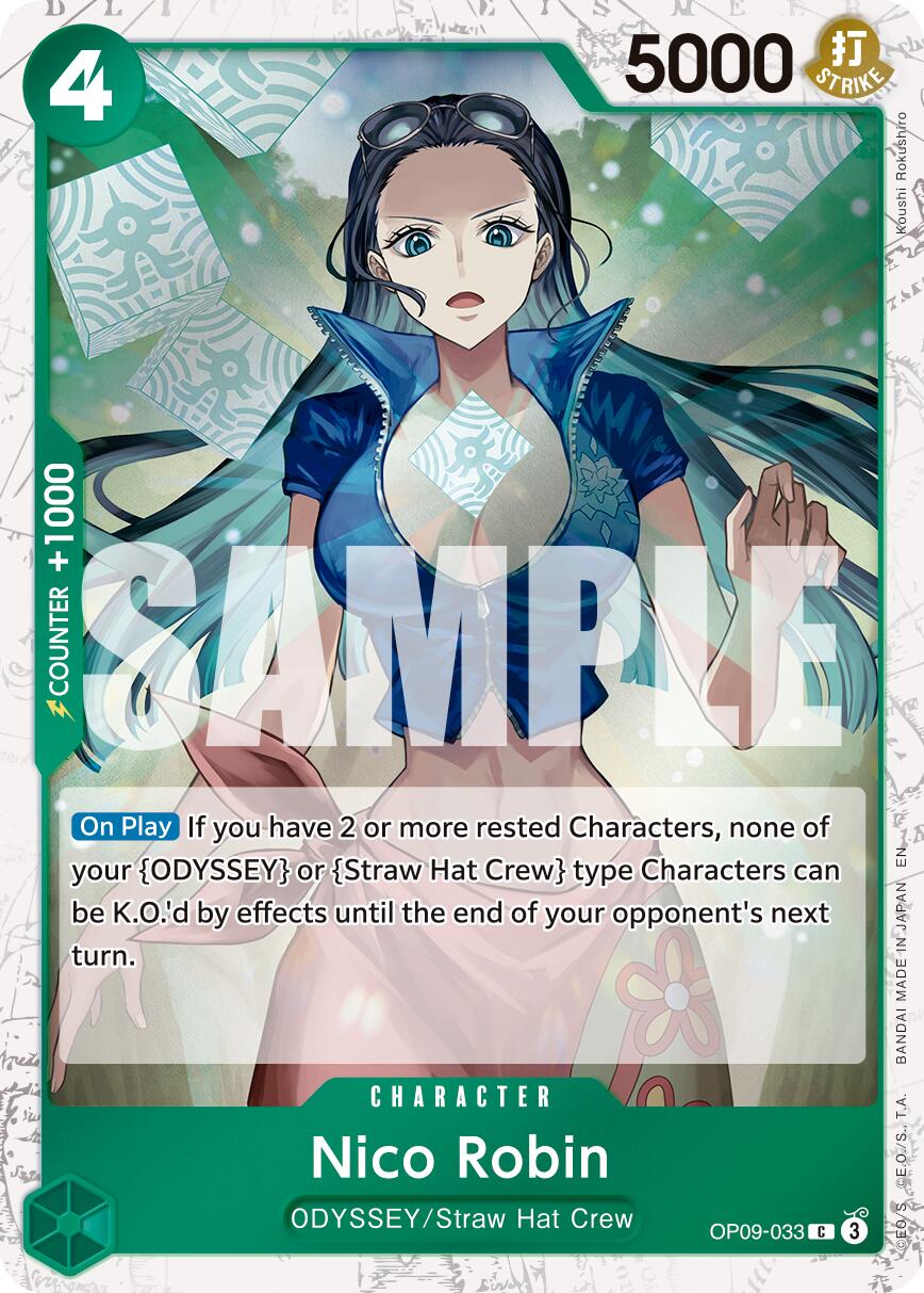 Nico Robin - OP09-033 (Pirate Foil) [PRB-02 - OP09-033]