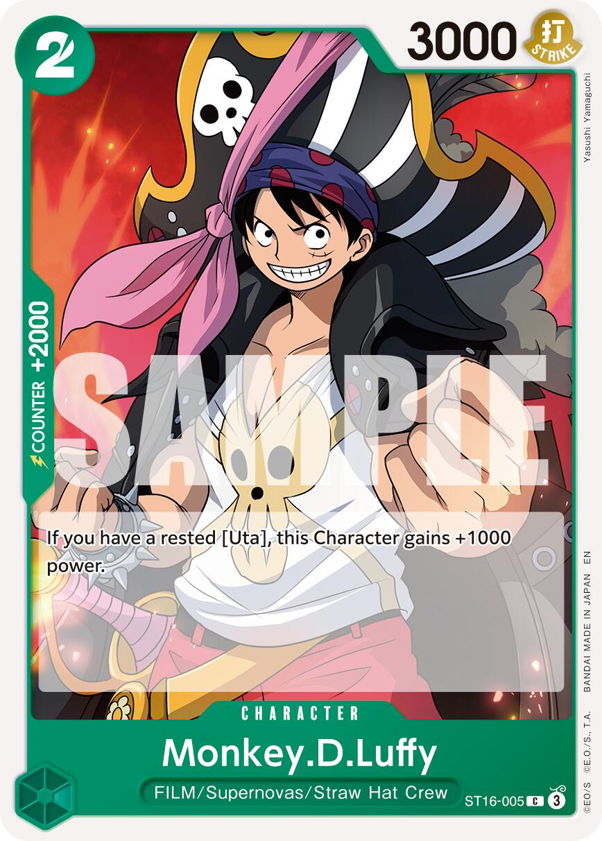 Monkey.D.Luffy - ST16-005 (Reprint) [PRB-02 - ST16-005]