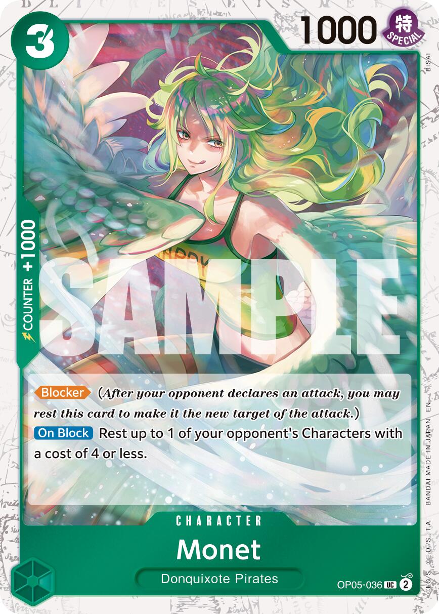 Monet (Pirate Foil) [PRB-02 - OP05-036]