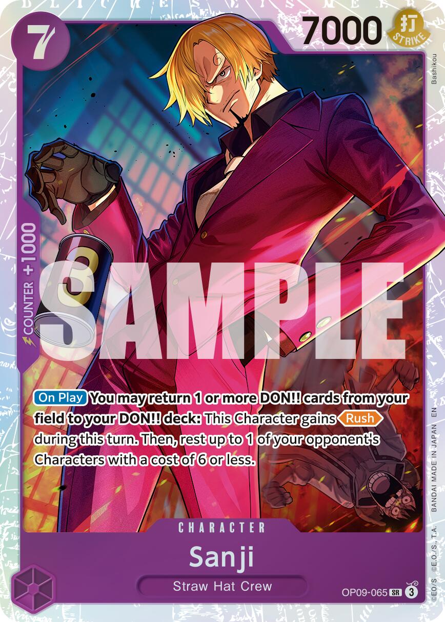 Sanji - OP09-065 (Reprint) [PRB-02 - OP09-065]