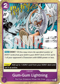Gum-Gum Lightning (Pirate Foil) [PRB-02 - OP09-077]