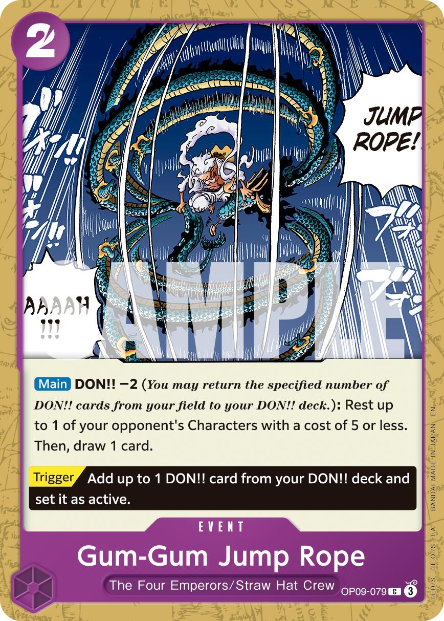 Gum-Gum Jump Rope (Reprint) [PRB-02 - OP09-079]