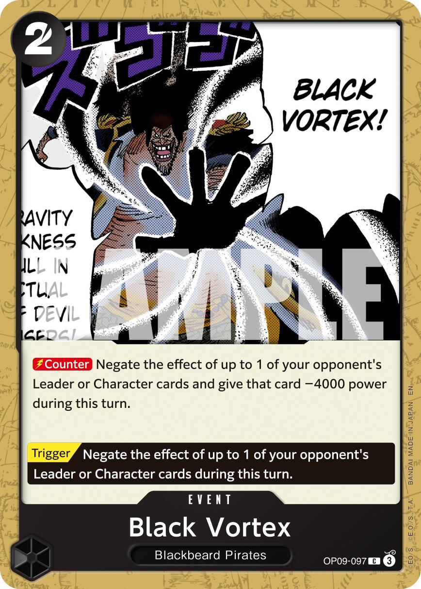 Black Vortex (Reprint) [PRB-02 - OP09-097]