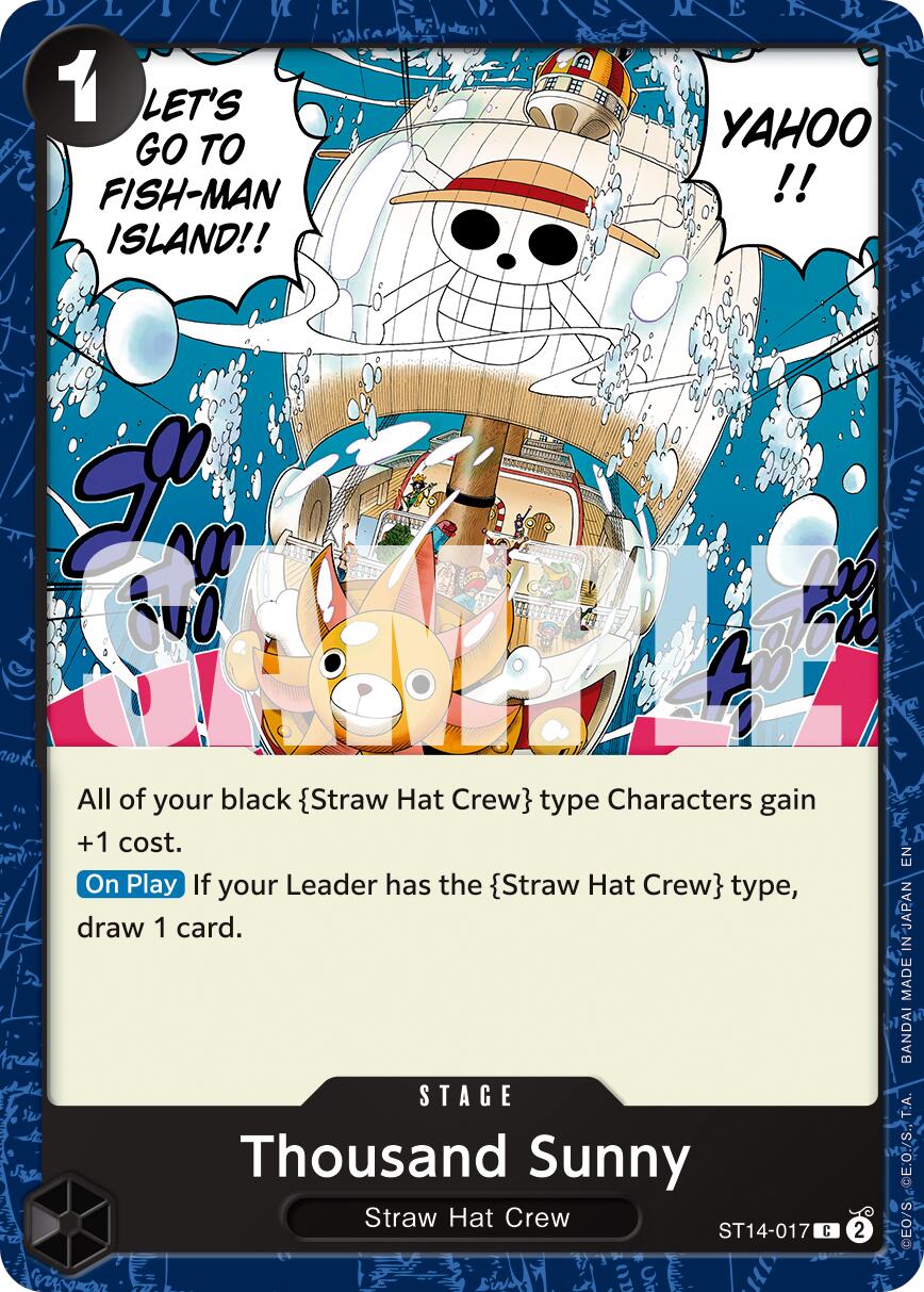 Thousand Sunny (Reprint) [PRB-02 - ST14-017]
