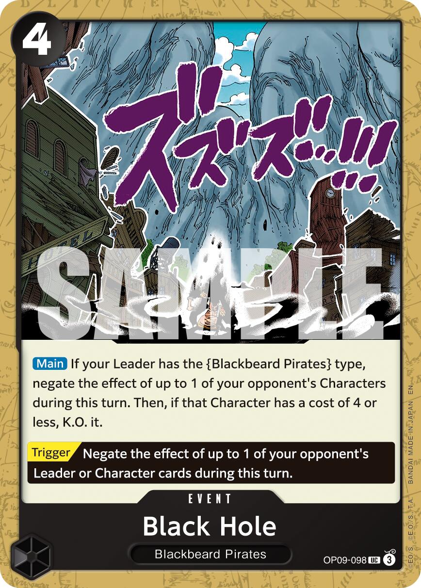 Black Hole (Reprint) [PRB-02 - OP09-098]