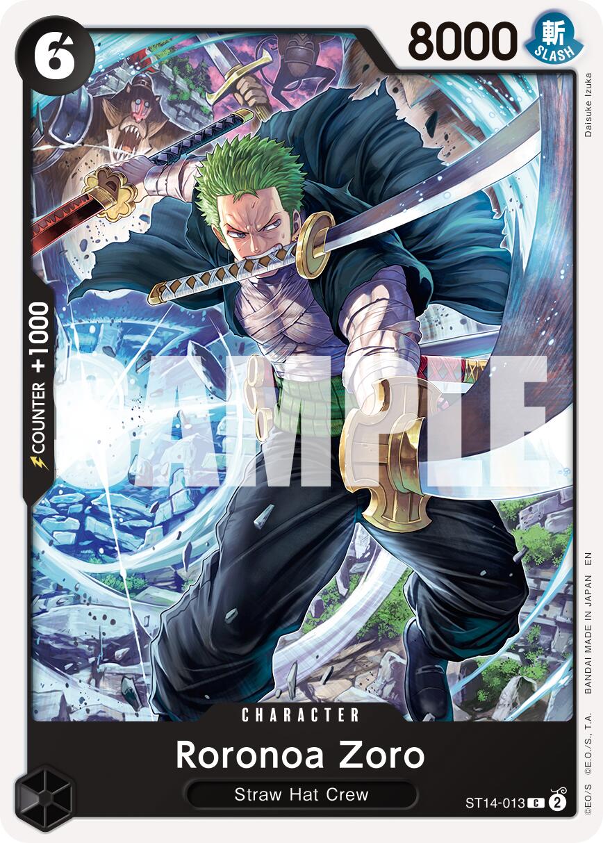 Roronoa Zoro - ST14-013 (Reprint) [PRB-02 - ST14-013]