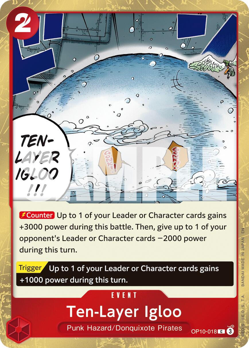 Ten-Layer Igloo (Pirate Foil) [PRB-02 - OP10-018]