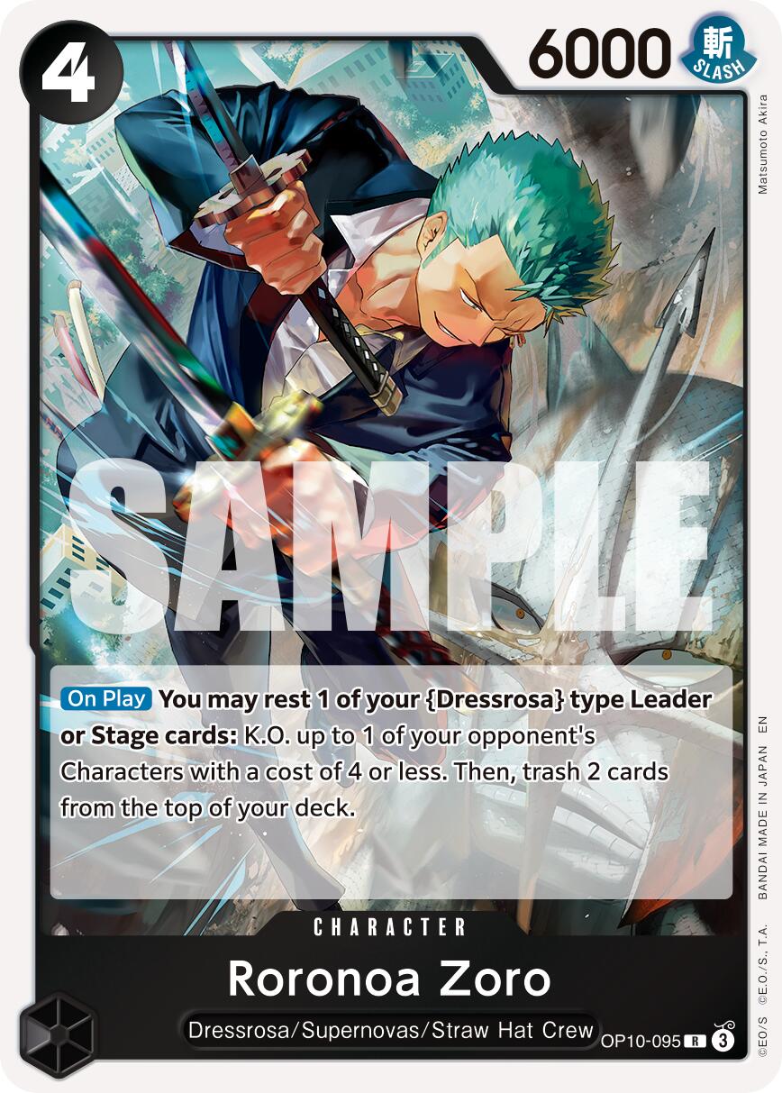 Roronoa Zoro - OP10-095 (Reprint) [PRB-02 - OP10-095]