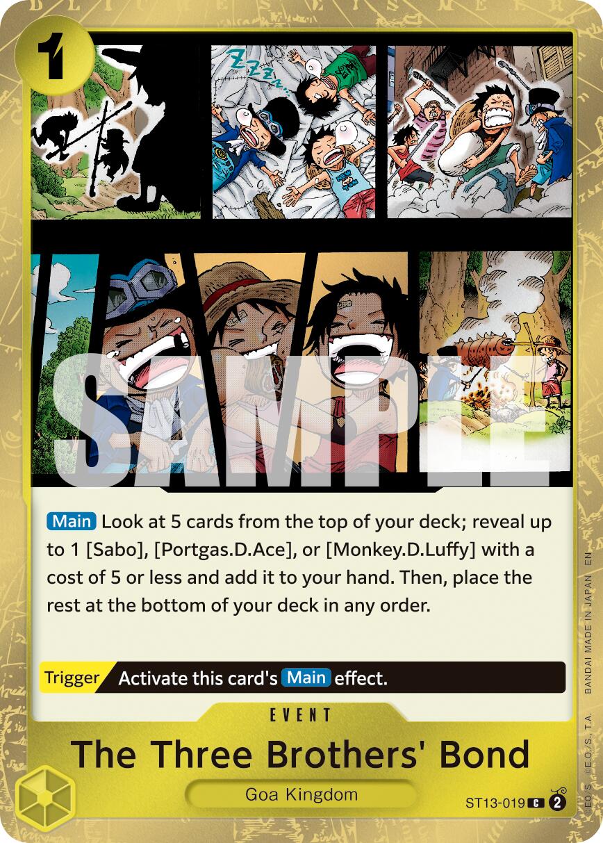 The Three Brothers' Bond (Pirate Foil) [PRB-02 - ST13-019]
