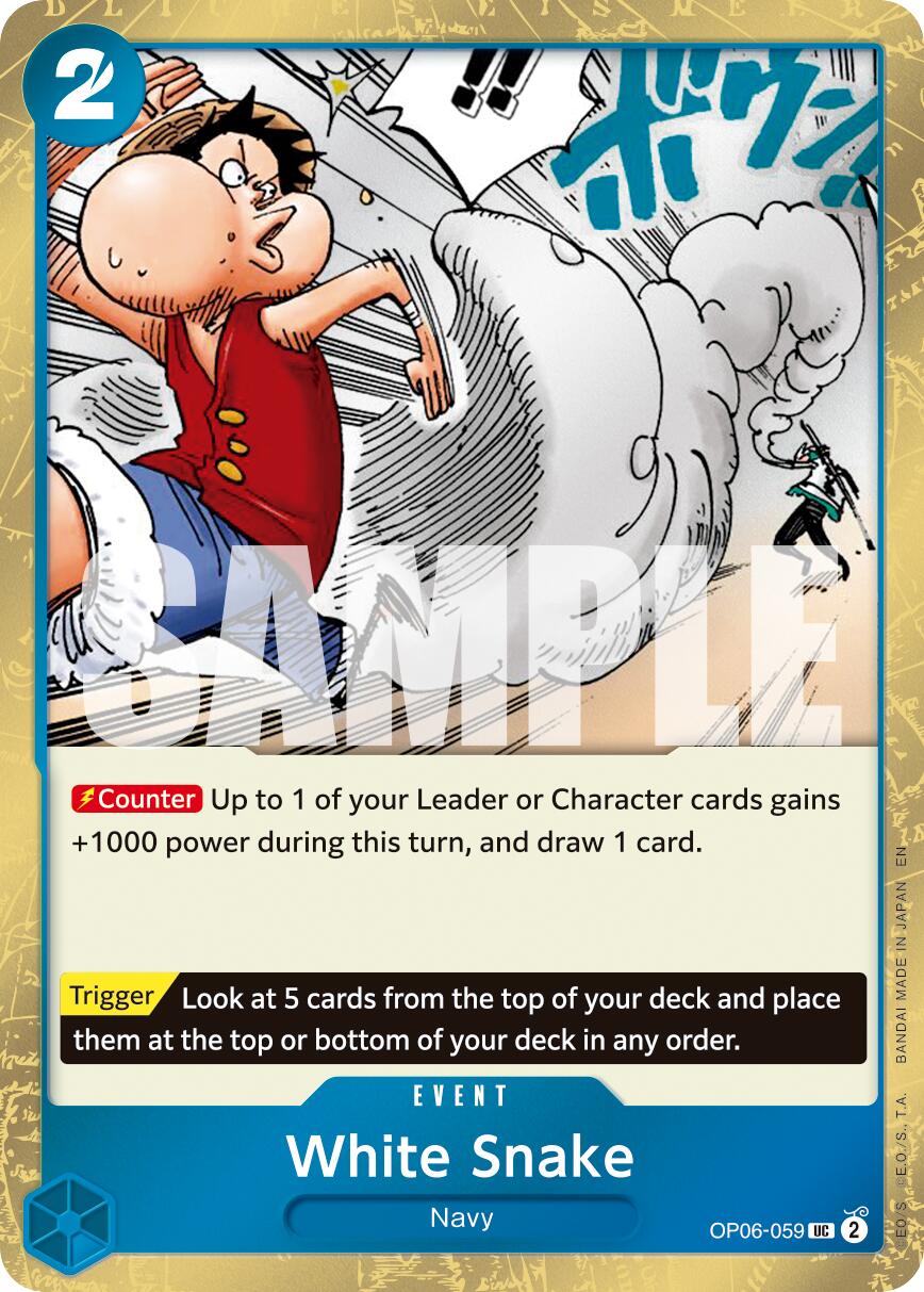 White Snake (Pirate Foil) [PRB-02 - OP06-059]