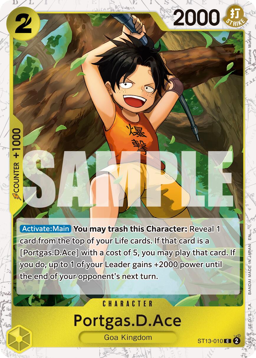 Portgas.D.Ace - ST13-010 (Pirate Foil) [PRB-02 - ST13-010]