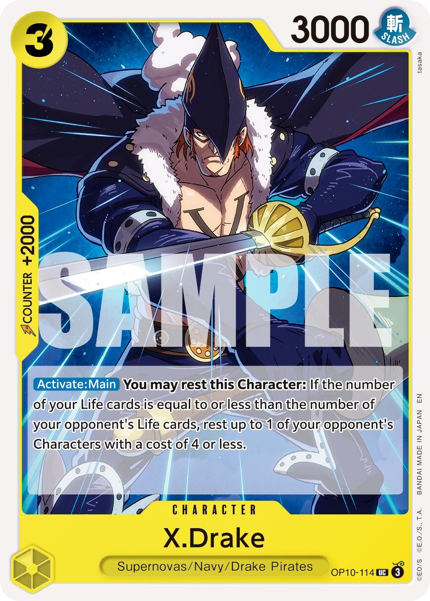 X.Drake (Reprint) [PRB-02 - OP10-114]