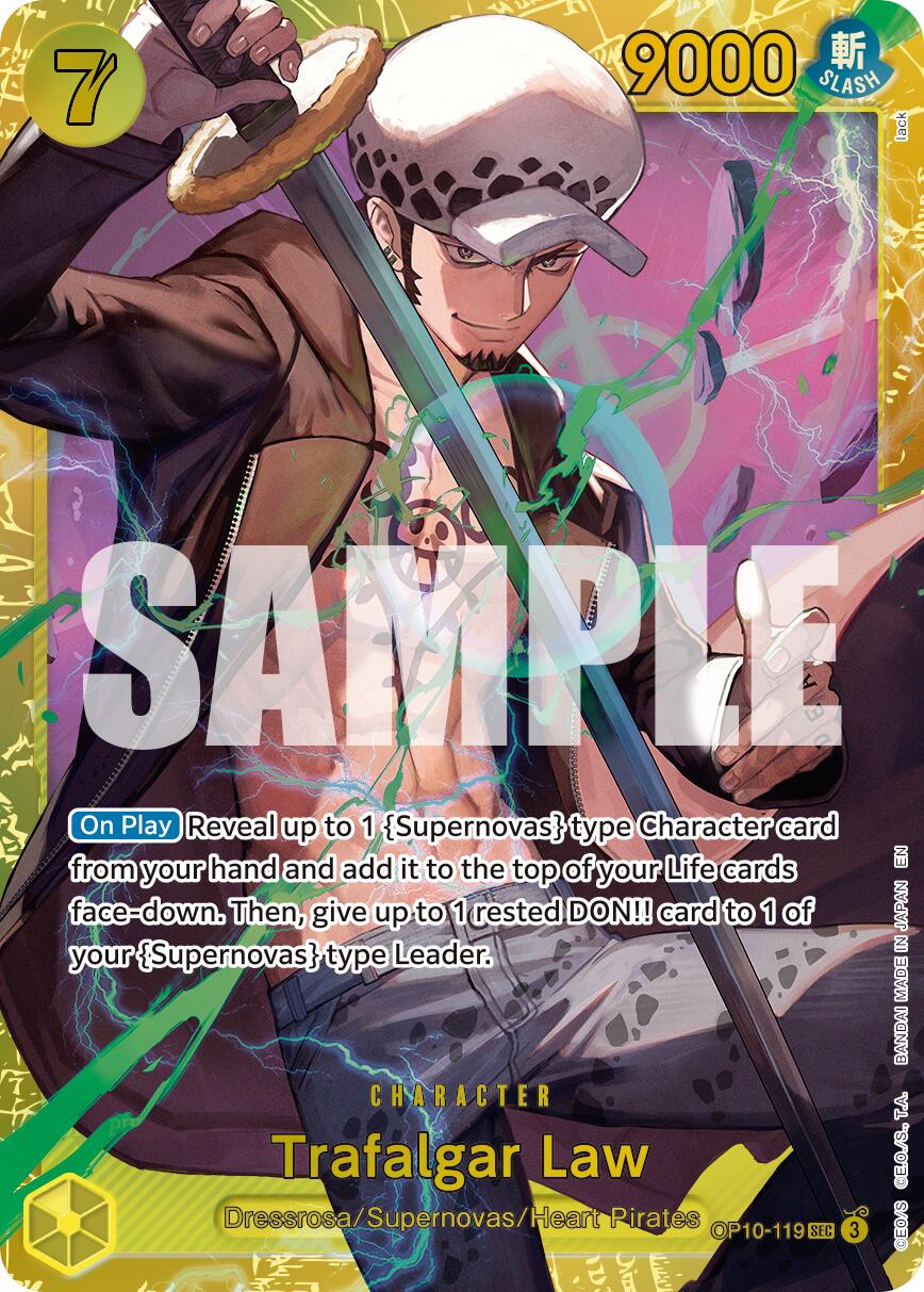Trafalgar Law - OP10-119 (Reprint) [PRB-02 - OP10-119]