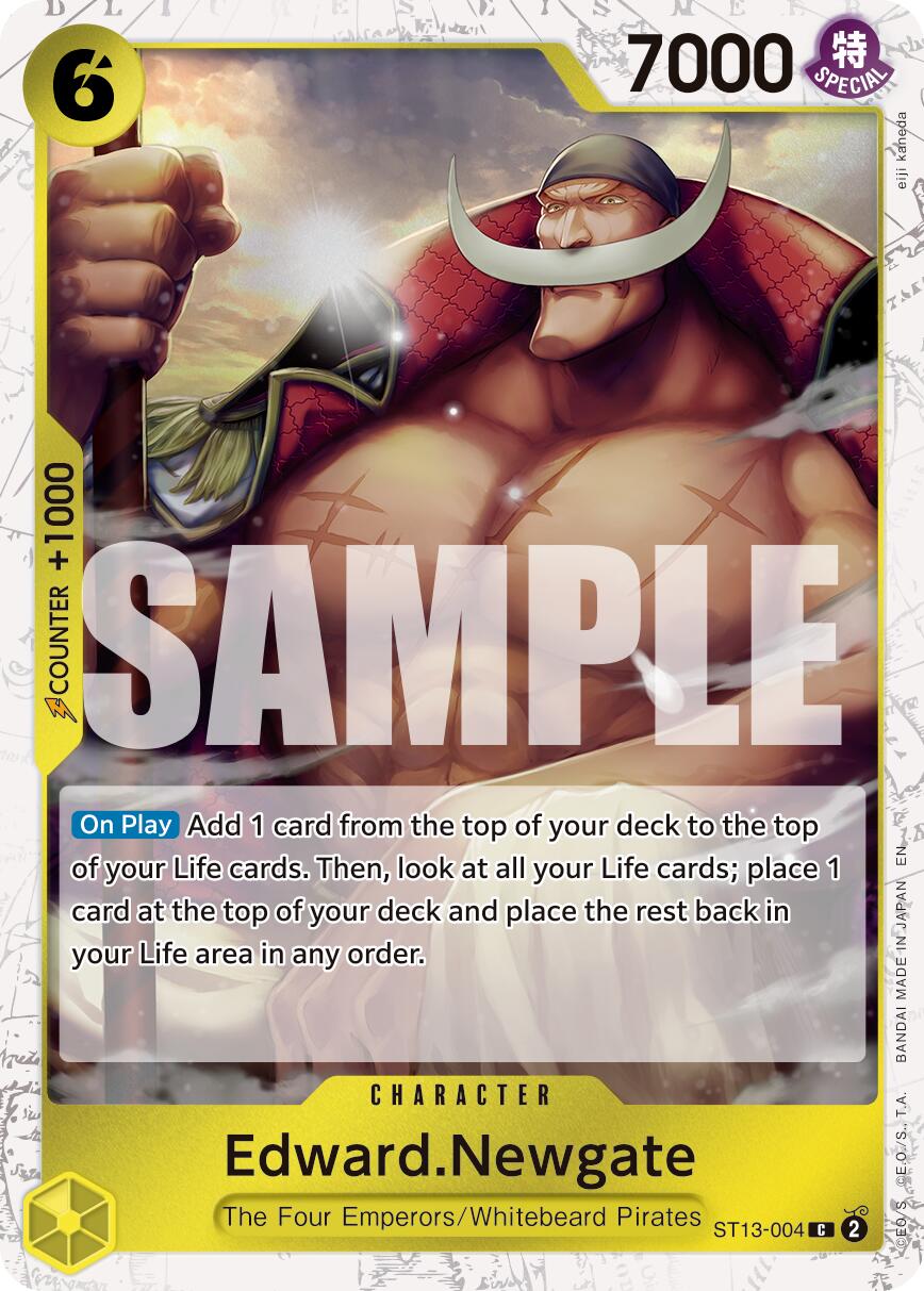 Edward.Newgate - ST13-004 (Pirate Foil) [PRB-02 - ST13-004]