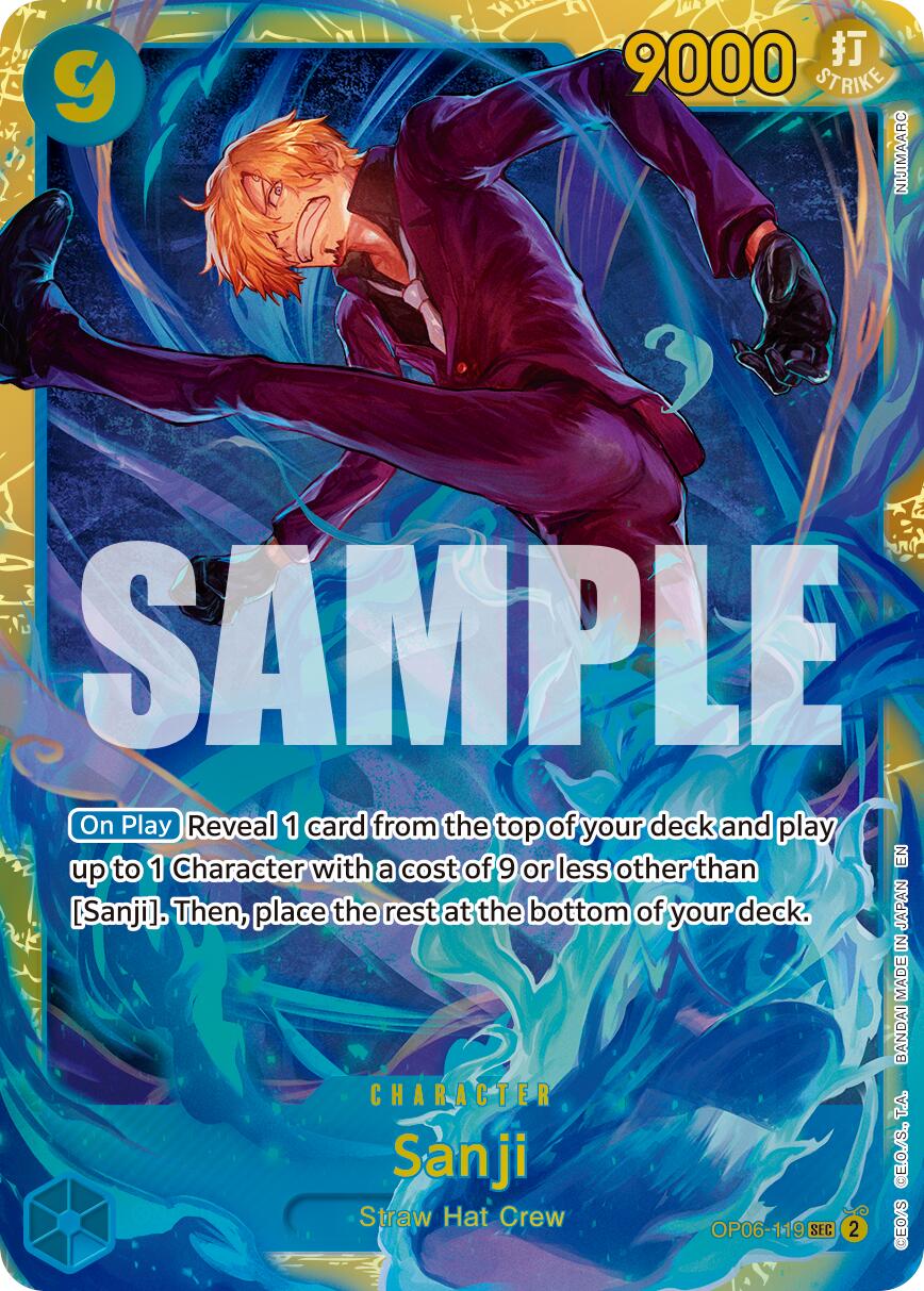 Sanji - OP06-119 (Reprint) [PRB-02 - OP06-119]