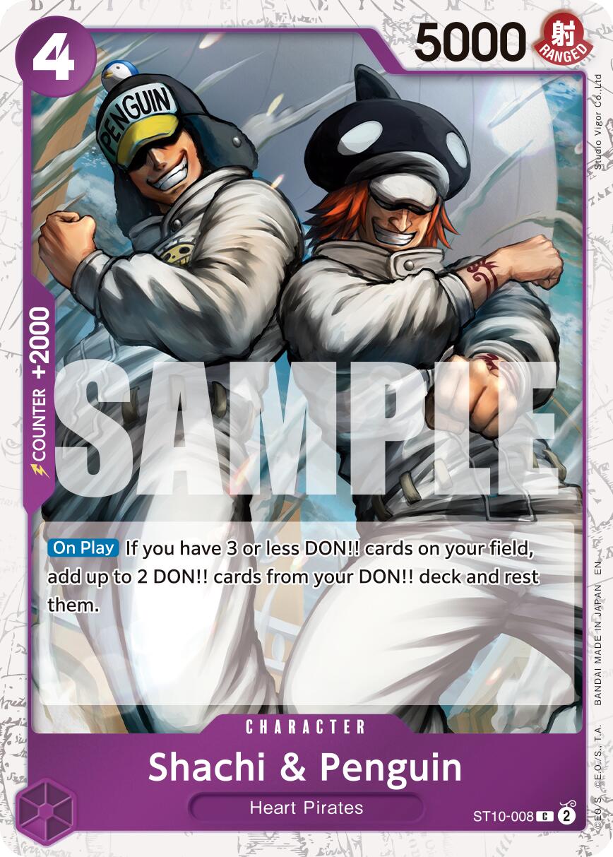 Shachi & Penguin (Pirate Foil) [PRB-02 - ST10-008]