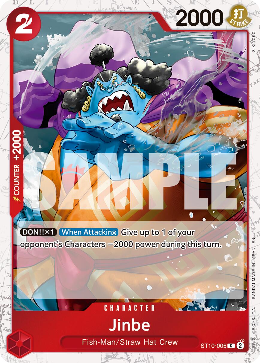 Jinbe - ST10-005 (Pirate Foil) [PRB-02 - ST10-005]