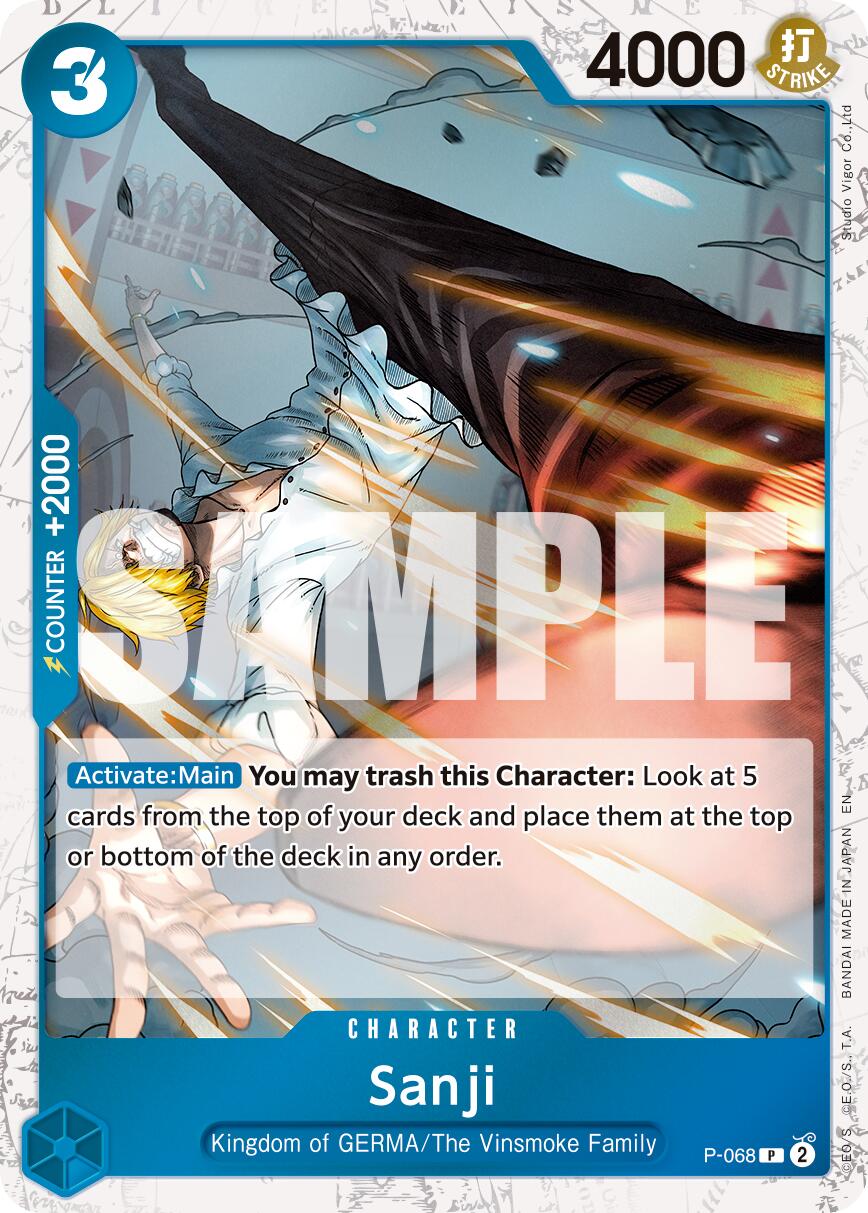 Sanji - P-068 (Pirate Foil) [PRB-02 - P-068]