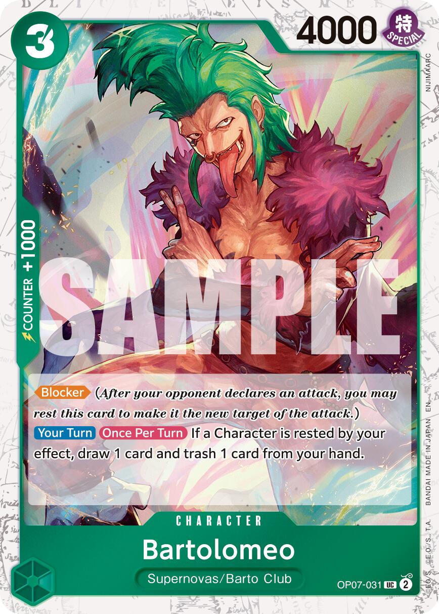 Bartolomeo (Pirate Foil) [PRB-02 - OP07-031]