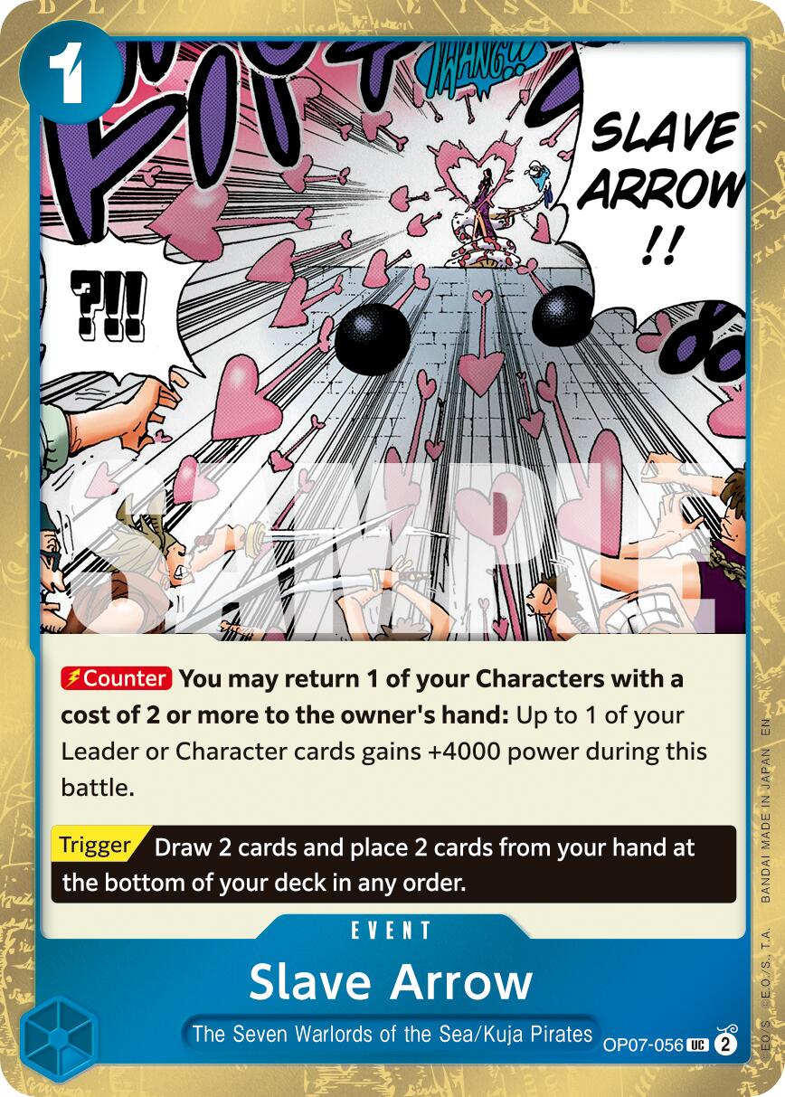 Slave Arrow (Pirate Foil) [PRB-02 - OP07-056]