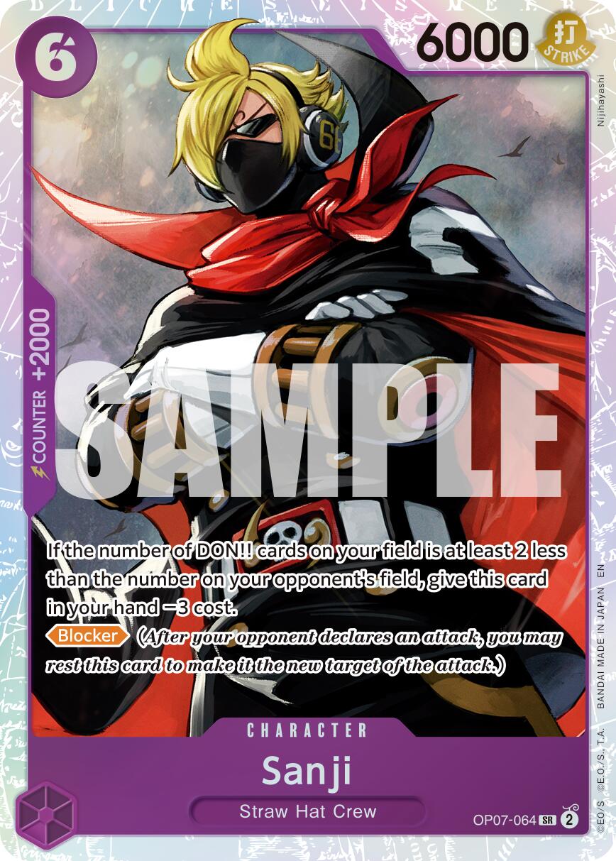Sanji (Reprint) [PRB-02 - OP07-064]