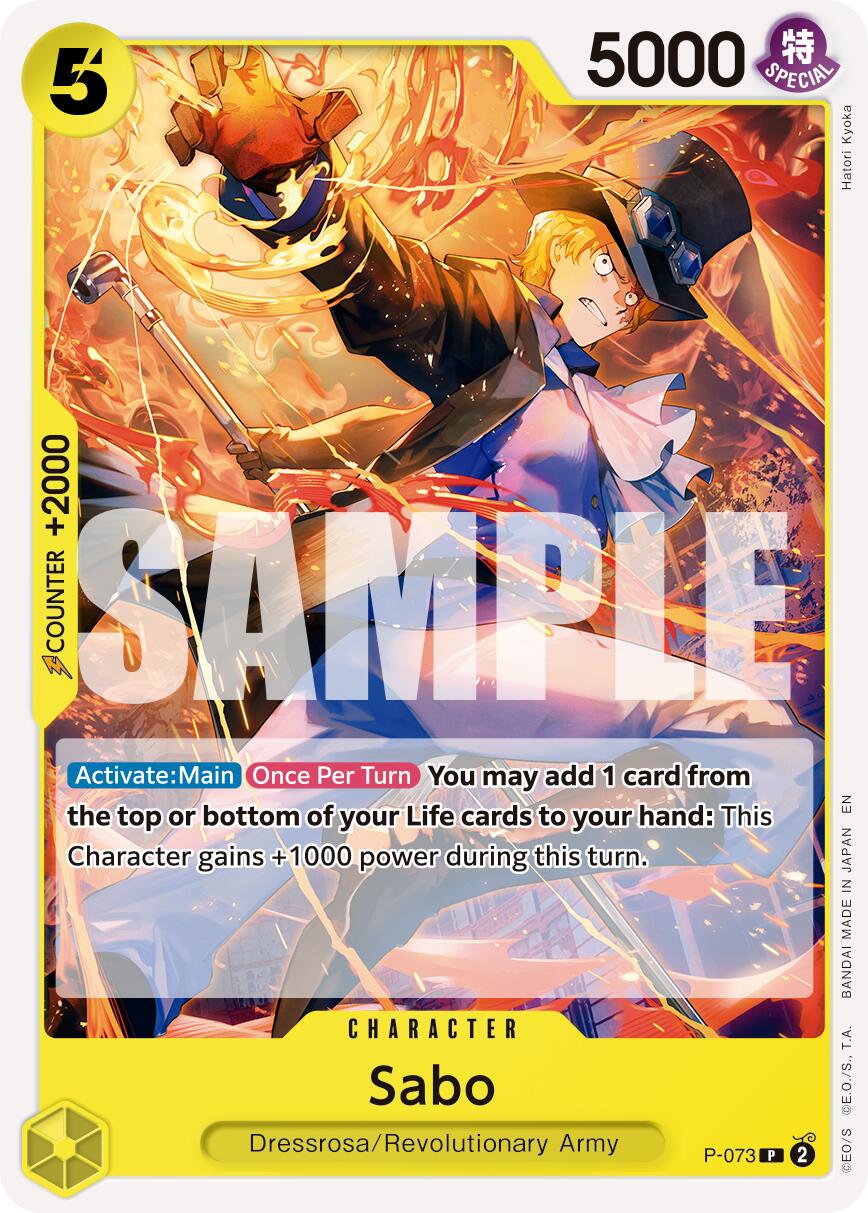 Sabo - P-073 (Reprint) [PRB-02 - P-073]
