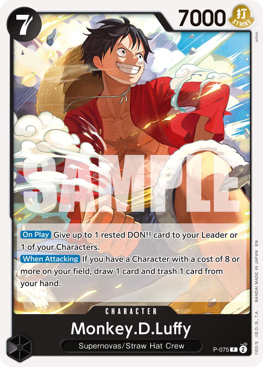 Monkey.D.Luffy - P-075 (Reprint) [PRB-02 - P-075]