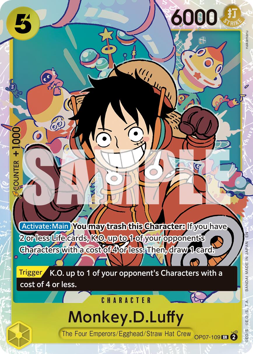 Monkey.D.Luffy - OP07-109 (Reprint) [PRB-02 - OP07-109]