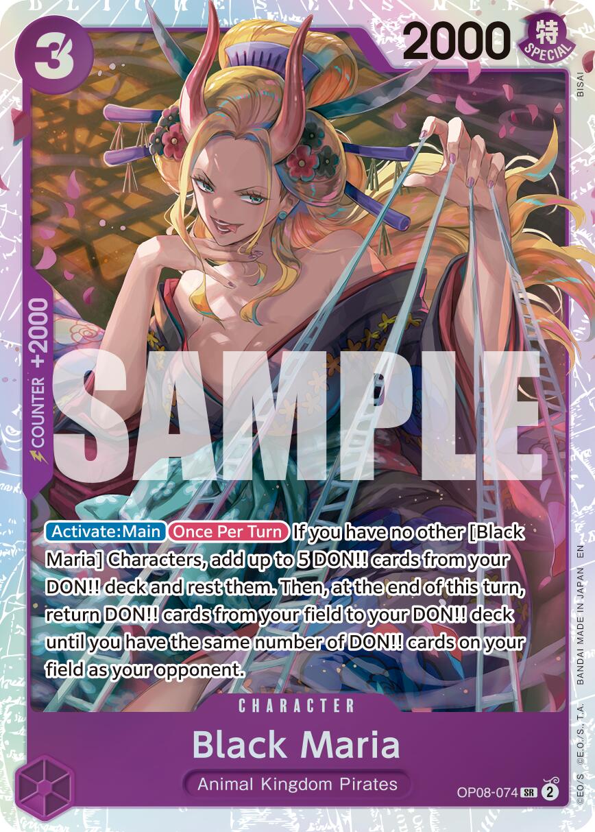 Black Maria (Reprint) [PRB-02 - OP08-074]